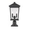 Z-Lite Beacon 2 Light Outdoor Pier Mounted Fixture, Oil Rubbed Bronze & Clear Beveled 568PHBR-533PM-ORB - alternate 1